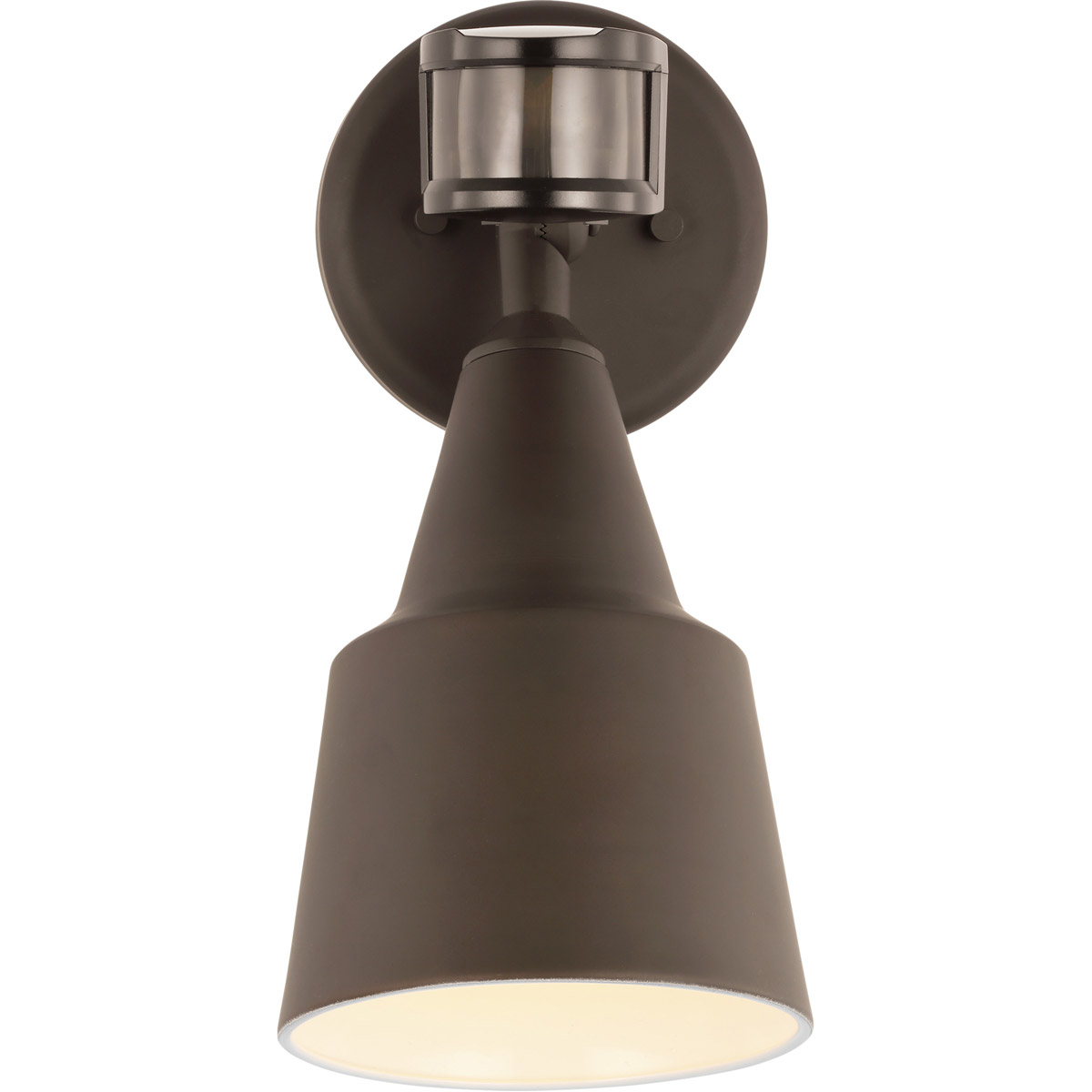 Flood Light 1 Light 12.25 inch Antique Bronze Outdoor Flood Light, with Photo and Motion Sensor