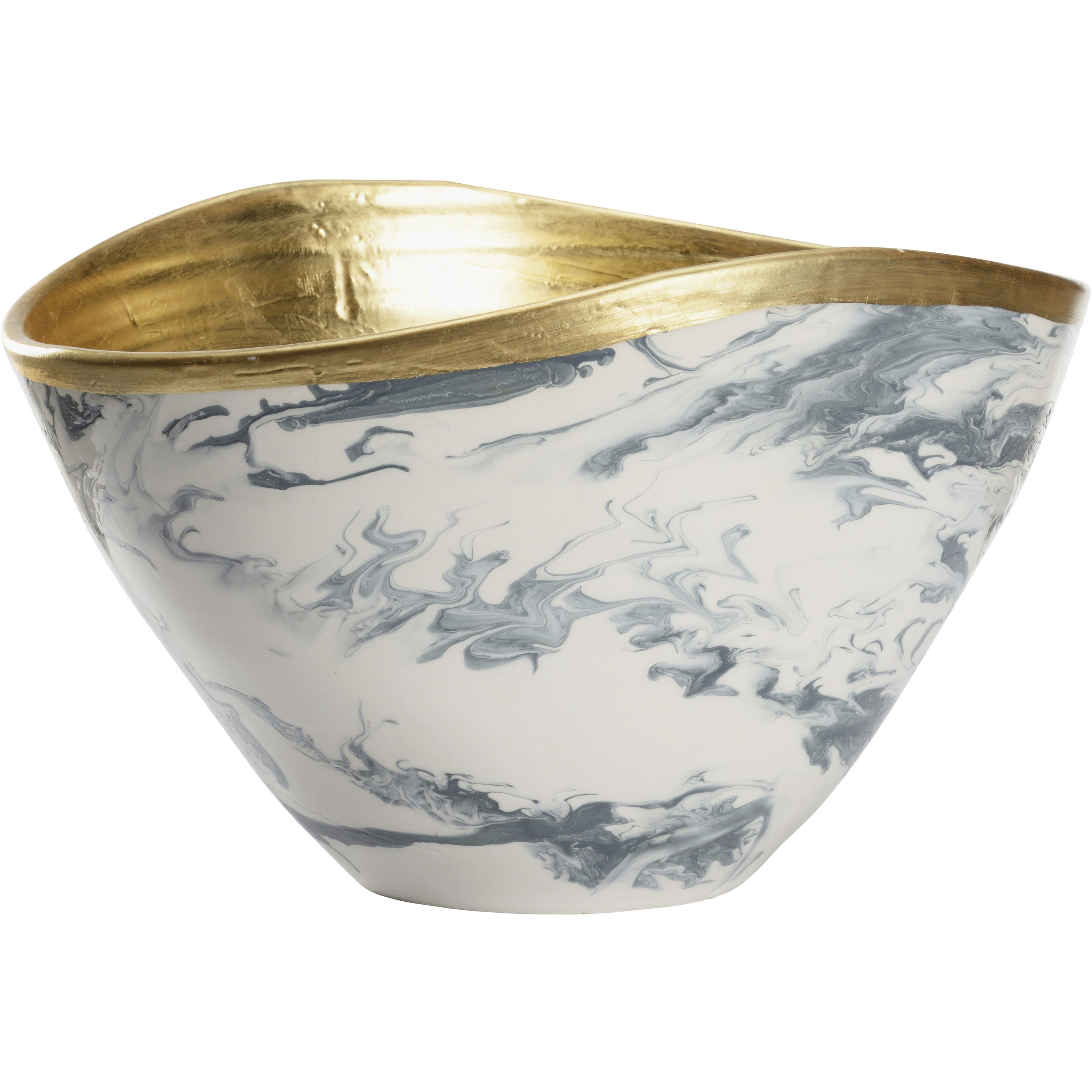 Grigio 16.6 X 10 inch Bowl, Large