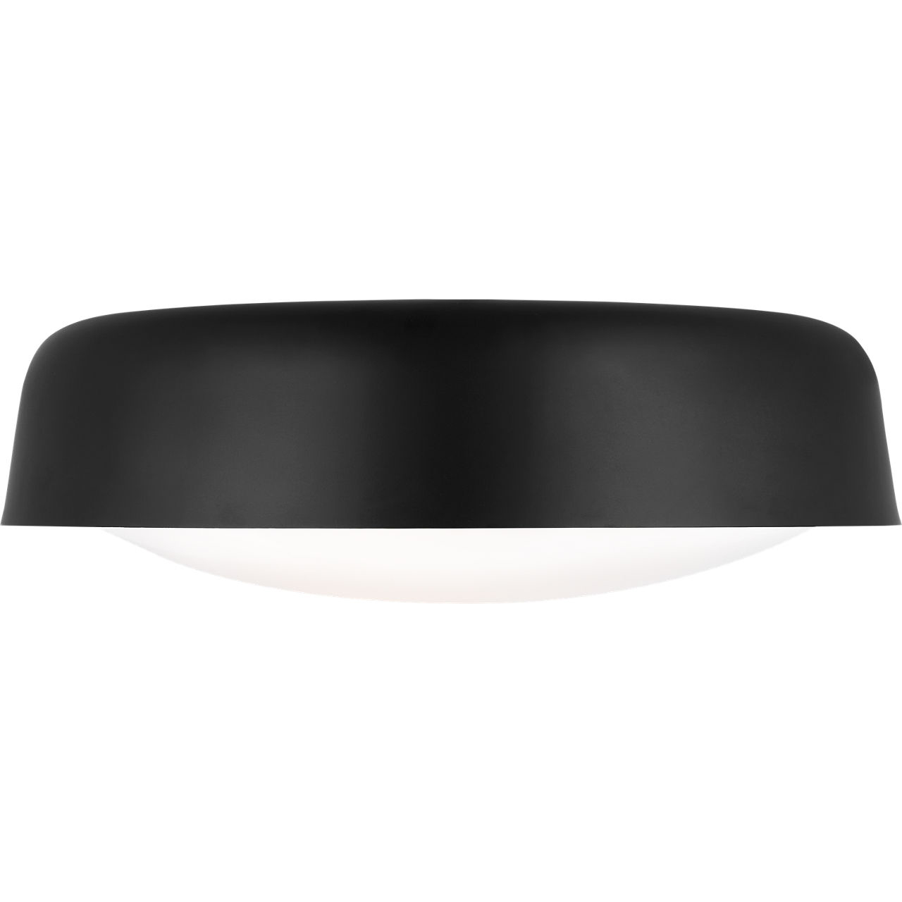 kate spade new york Draper 2 Light 15.88 inch Midnight Black Flush Mount Ceiling Light