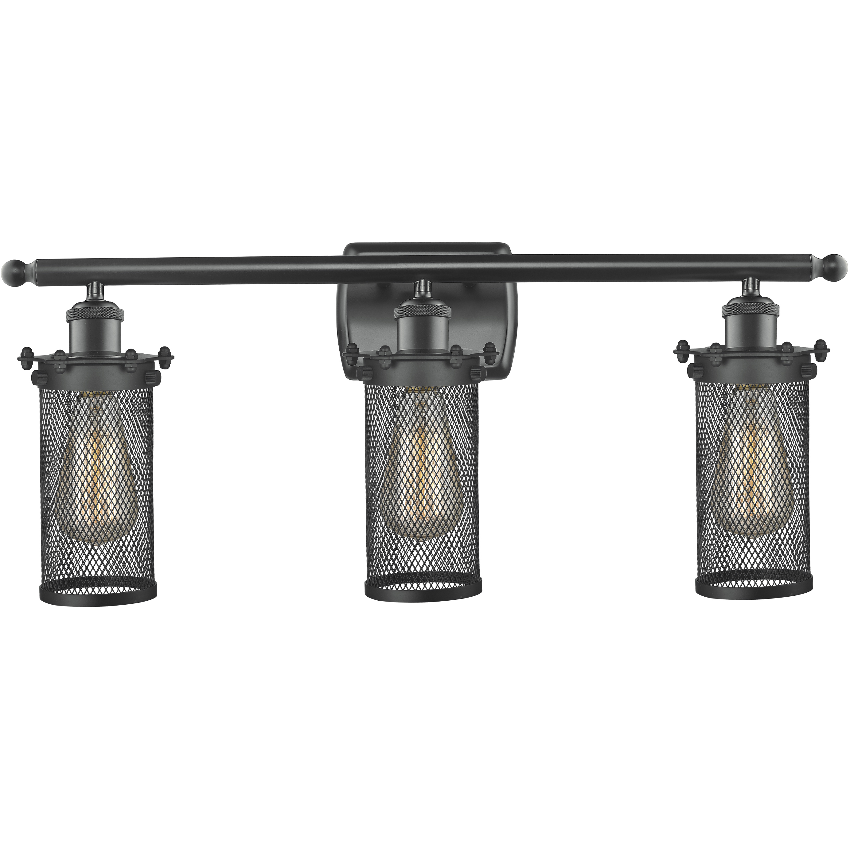 Austere Bleecker 3 Light 26 inch Brushed Satin Nickel Bath Vanity Light Wall Light