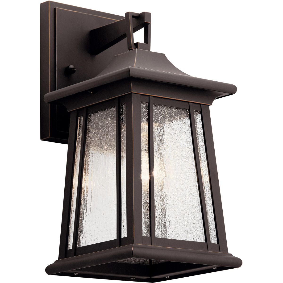 Taden 1 Light 13 inch Rubbed Bronze Outdoor Wall, Small