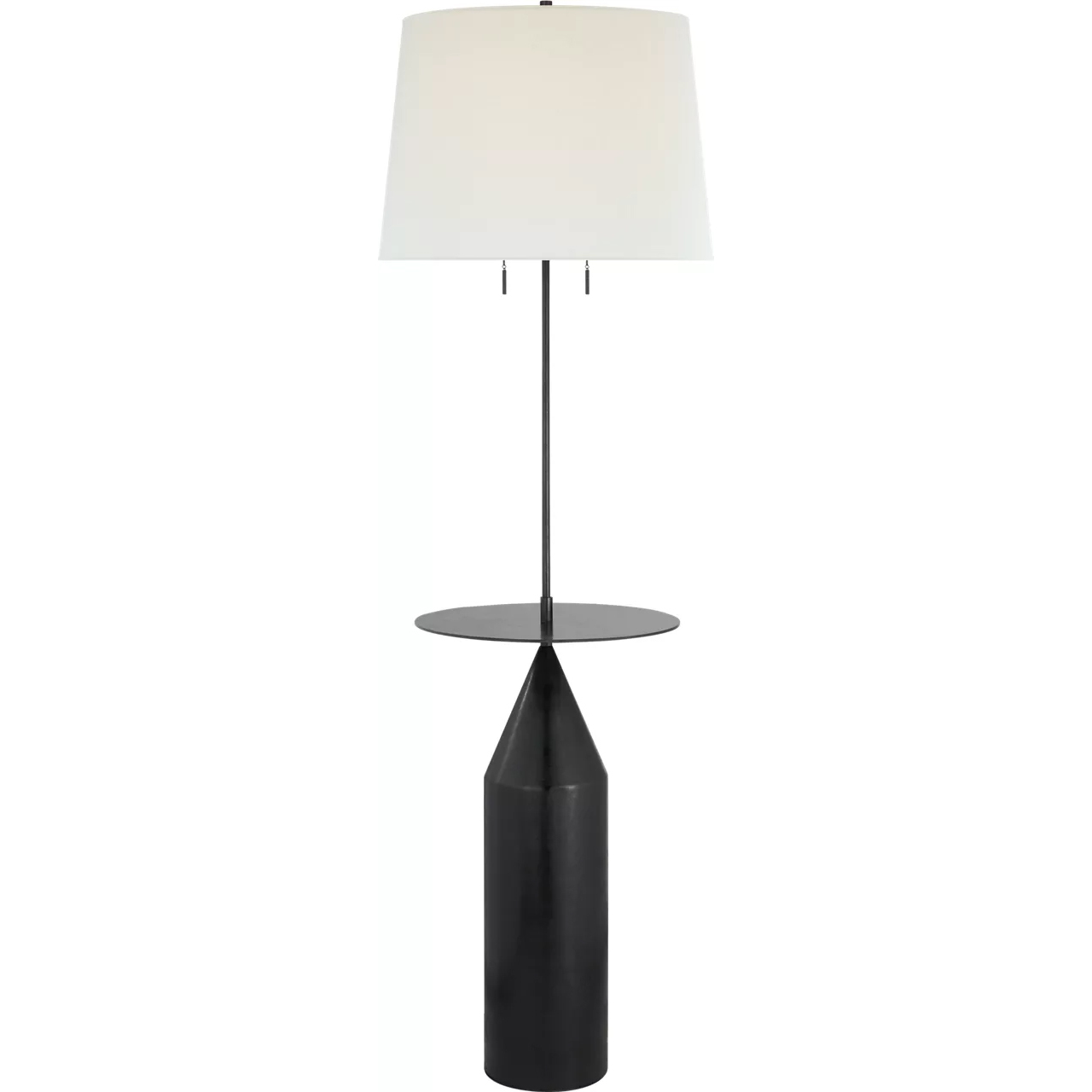 Kelly Wearstler Zephyr 63 inch 60 watt Aged Iron Floor Light Portable Light, Large