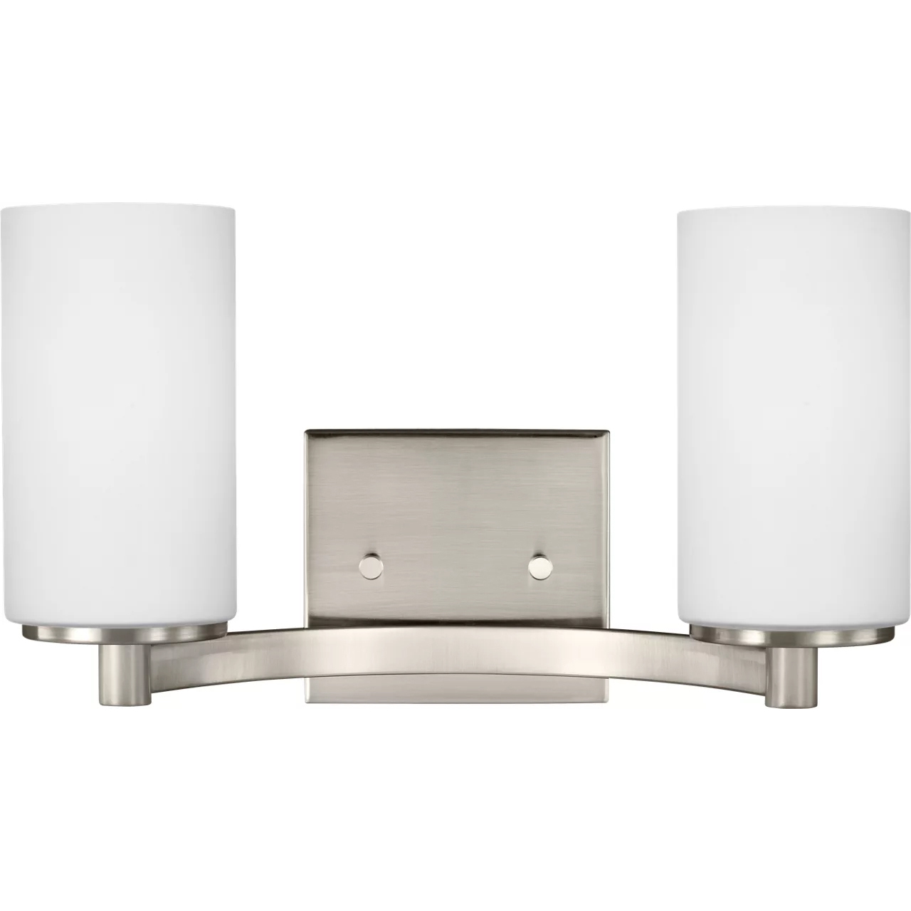 Hettinger 2 Light 13.5 inch Brushed Nickel Bath Vanity Wall Sconce Wall Light