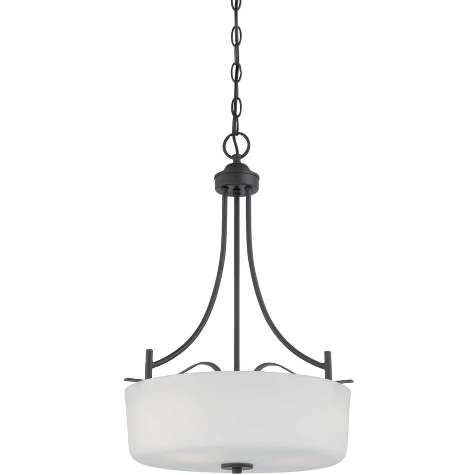 Cassina 3 Light 16.25 inch Biscayne Bronze Pendant Ceiling Light