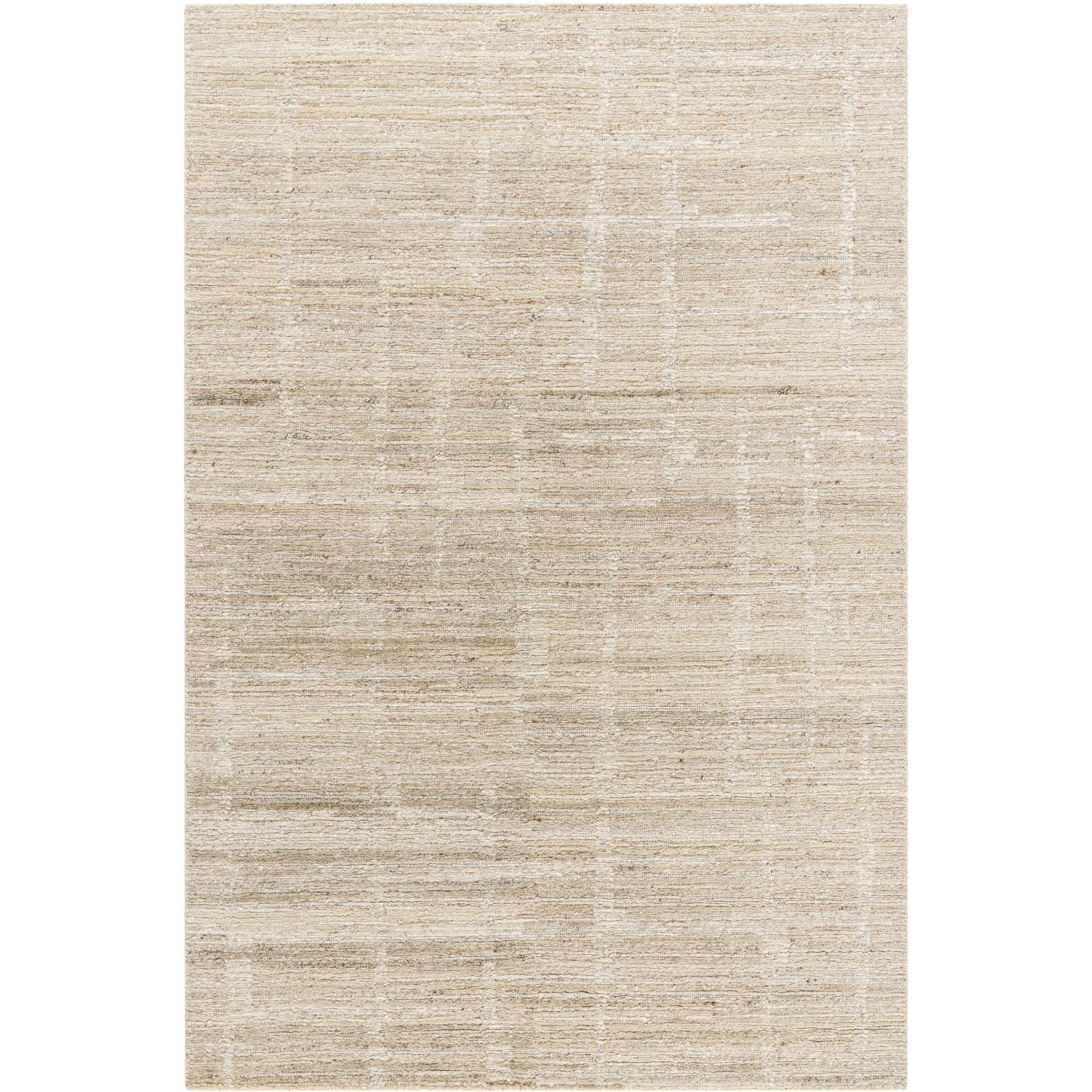 Moab 36 X 24 inch Ash / Pearl / Warm Grey / Khaki Handmade Rug in 2 x 3