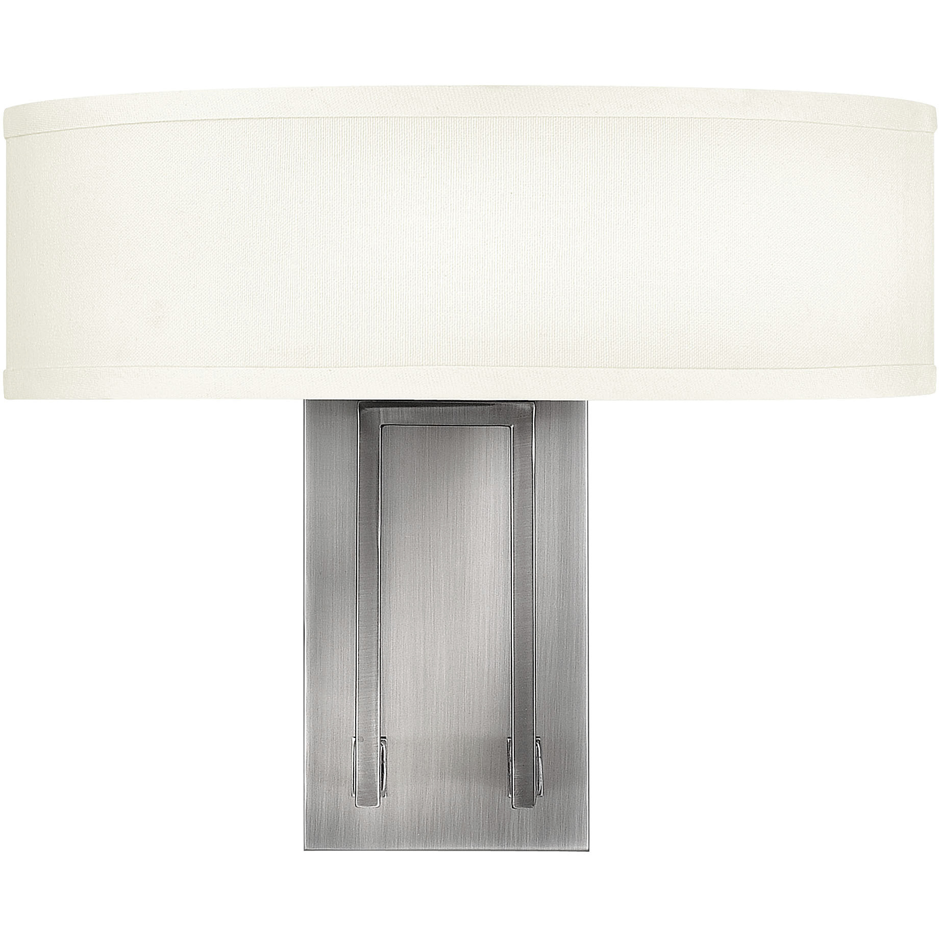 Hampton 2 Light 15 inch Antique Nickel Indoor Wall Sconce Wall Light