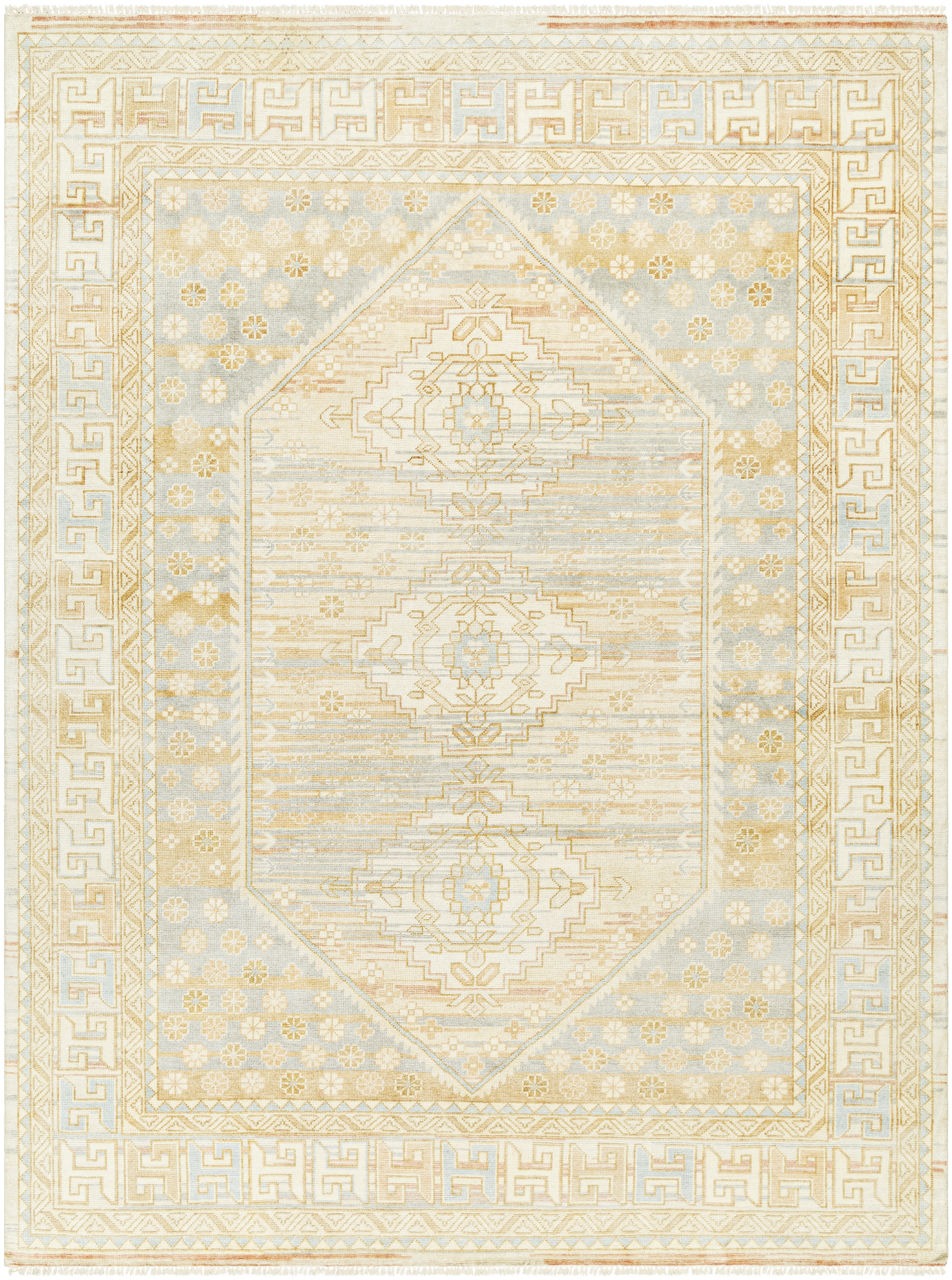 Bunyan 120 X 96 inch Light Beige Rug, Rectangle