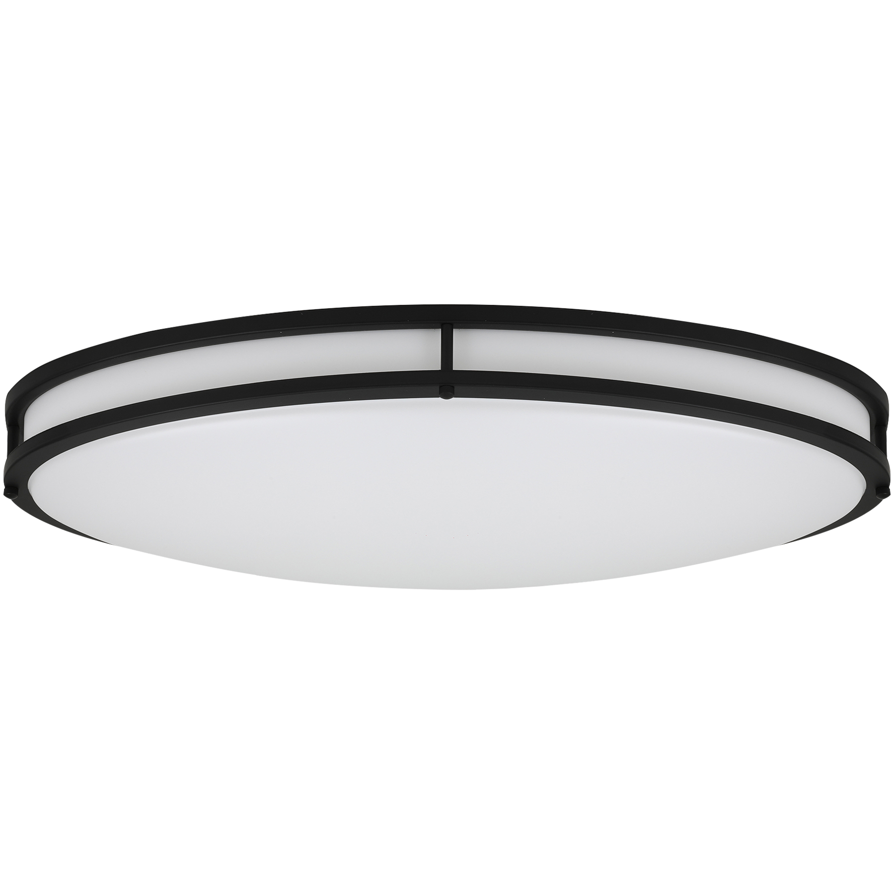 Designers Fountain EV1424C3C 43 EnviroLite LED 24 inch Matte Black Flush Mount Ceiling Light