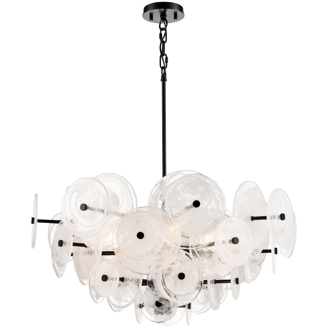 Carousel 4 Light Ebony Chandelier Ceiling Light