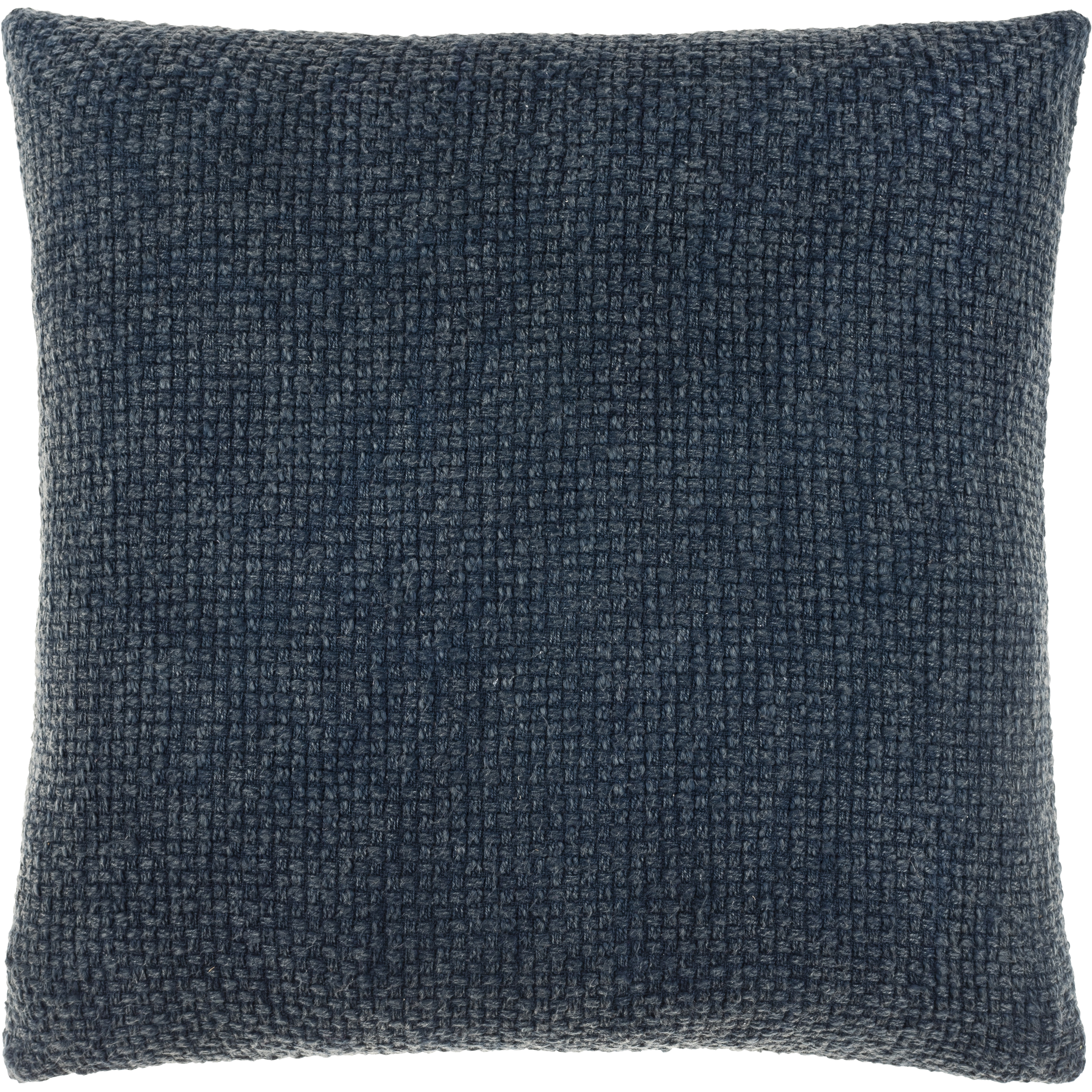 Washed Texture 18 inch Deep Teal Pillow Kit in 18 x 18, Square