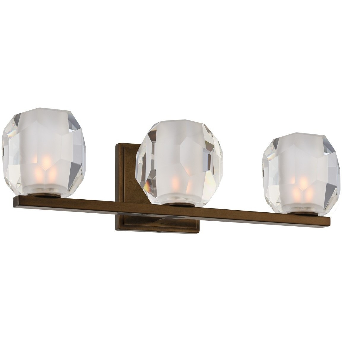 Regent LED 18 inch Vintage Bronze Bath Vanity Light Wall Light