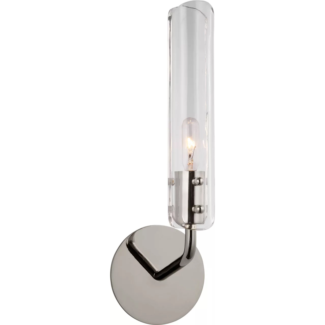 AERIN Casoria LED 4.75 inch Polished Nickel Single Sconce Wall Light
