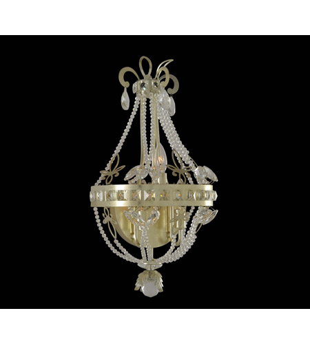 Orleans LED 12 inch Champagne Silver Leaf Wall Bracket Wall Light