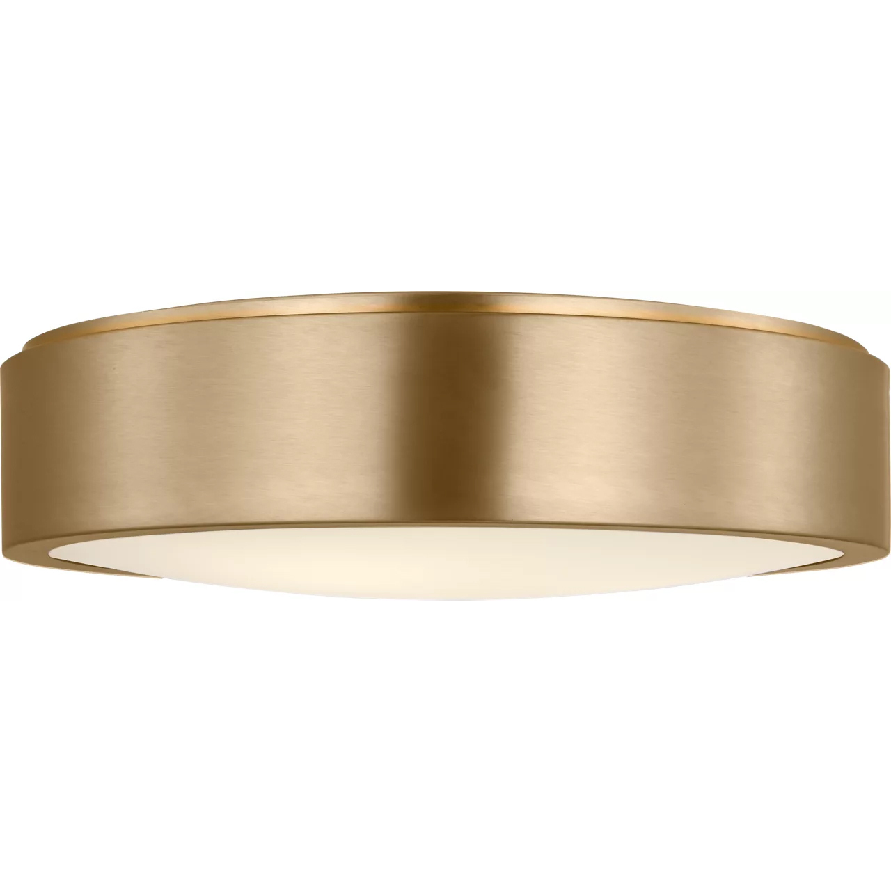 Albee 3 Light 18 inch Satin Brass Flush Mount Ceiling Light, Large