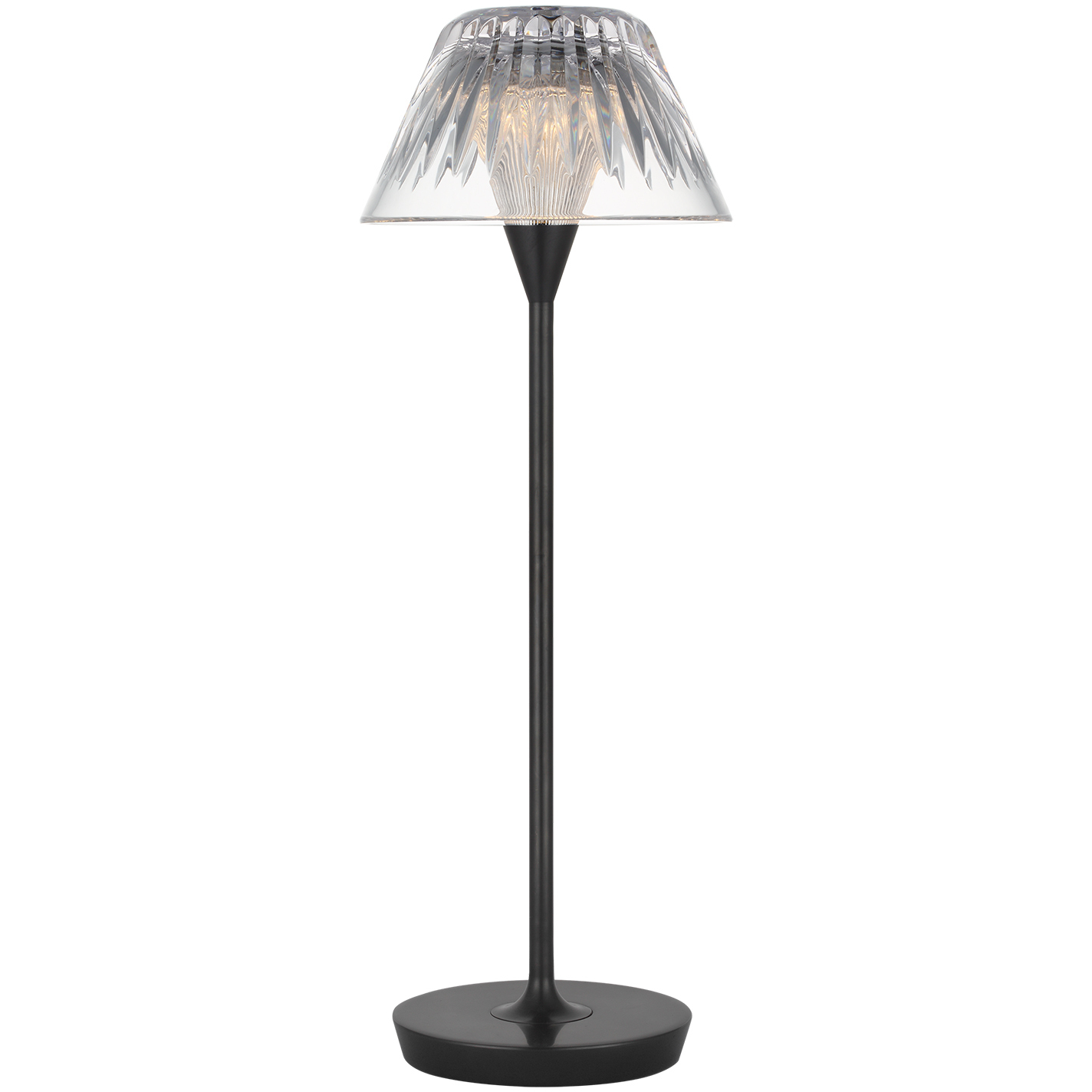 Waterford Blaze 16.25 inch 1 watt Bronze Rechargeable Table Lamp Portable Light
