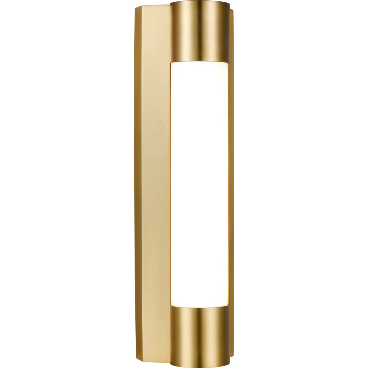 C&M by Chapman & Myers Loring LED 5 inch Burnished Brass Vanity Light Wall Light