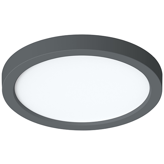 Eon LED 7 inch Black Flush Mount Ceiling Light