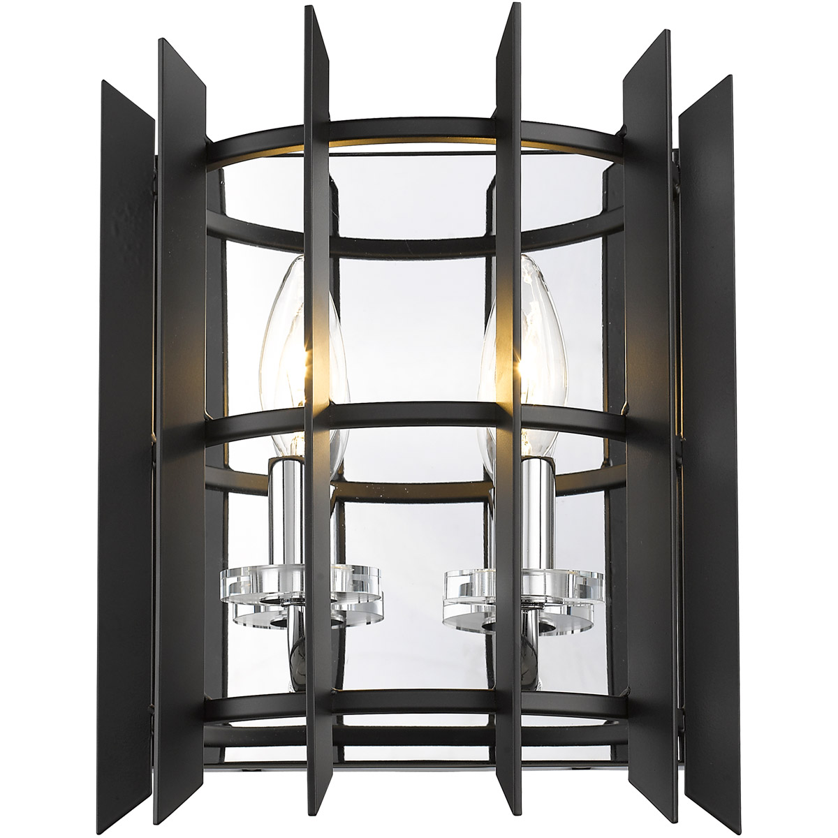 Haake 2 Light 9.12 inch Chrome Wall Sconce Wall Light