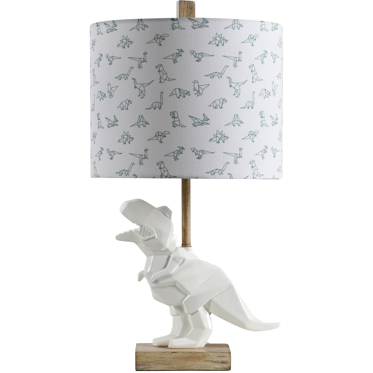 Signature 26.5 inch 60 watt White and Taupe Table Lamp Portable Light