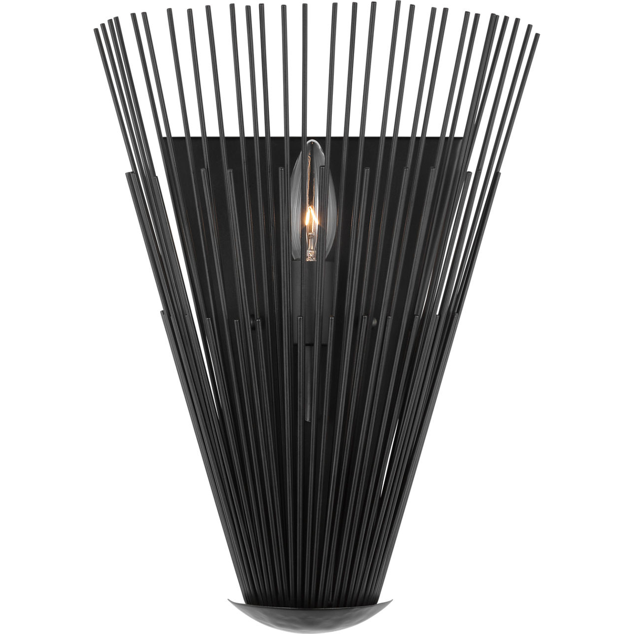 AH by Alexa Hampton Helios 3 Light 10 inch Aged Iron Sconce Wall Light