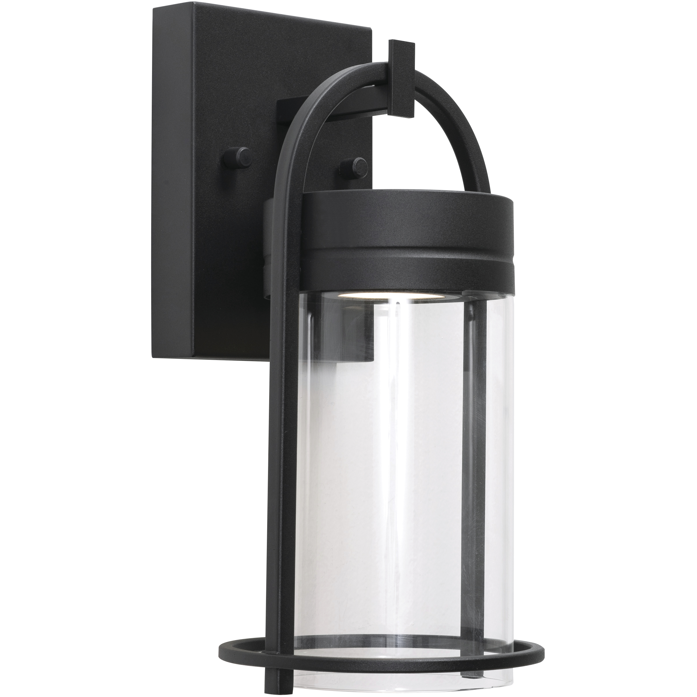 Langston LED 12.25 inch Black Outdoor Wall Sconce