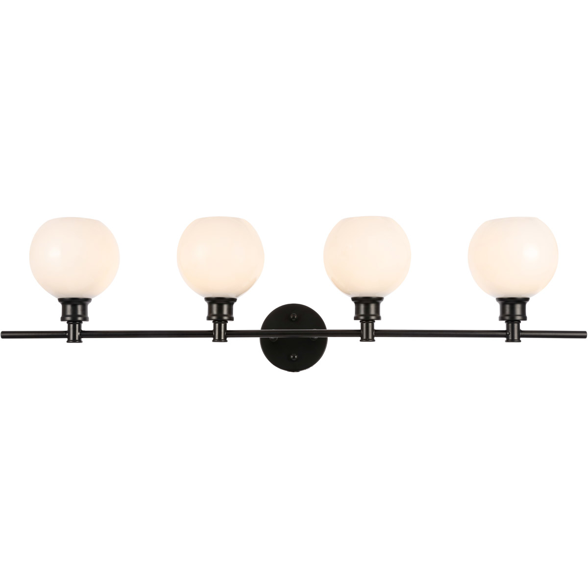 Collier 4 Light 37.6 inch Black Wall sconce Wall Light