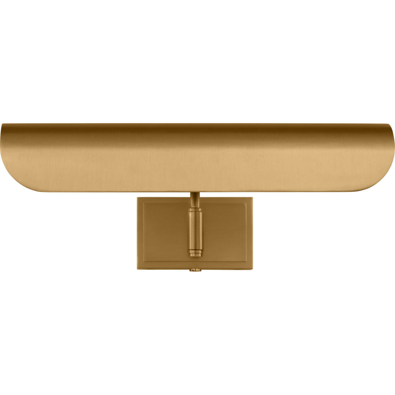 C&M by Chapman & Myers Hull 50 watt 13 inch Burnished Brass Picture Light Wall Light