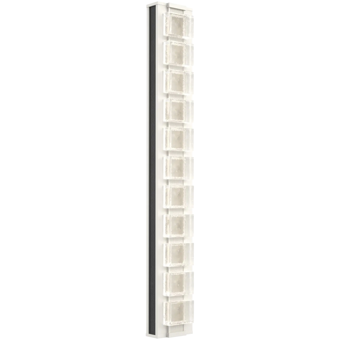Tessera LED 5.1 inch Salt White with Licorice Sconce Wall Light