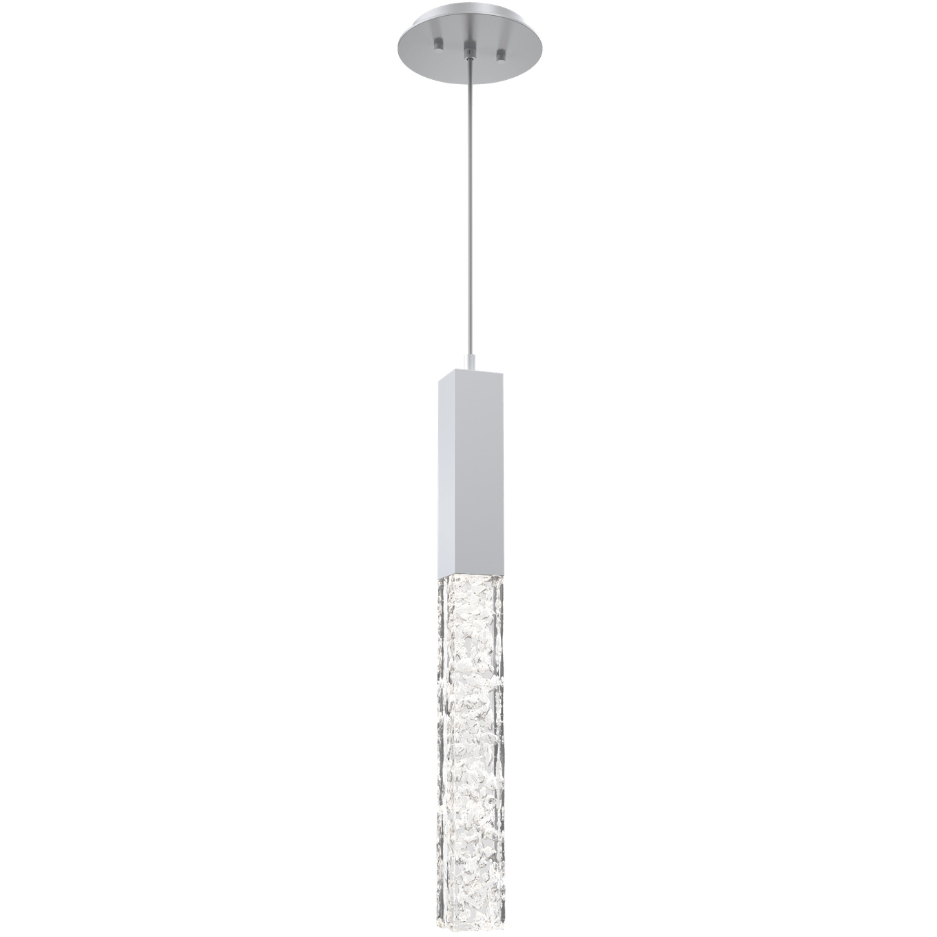 Axis LED 6 inch Classic Silver Pendant Ceiling Light in 2700K LED, Single