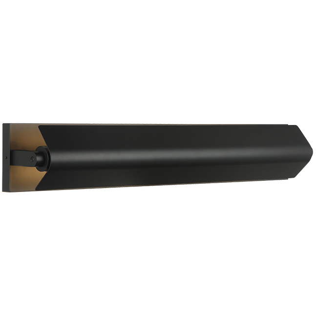 Finneas LED 25.25 inch Black Wall Sconce Wall Light
