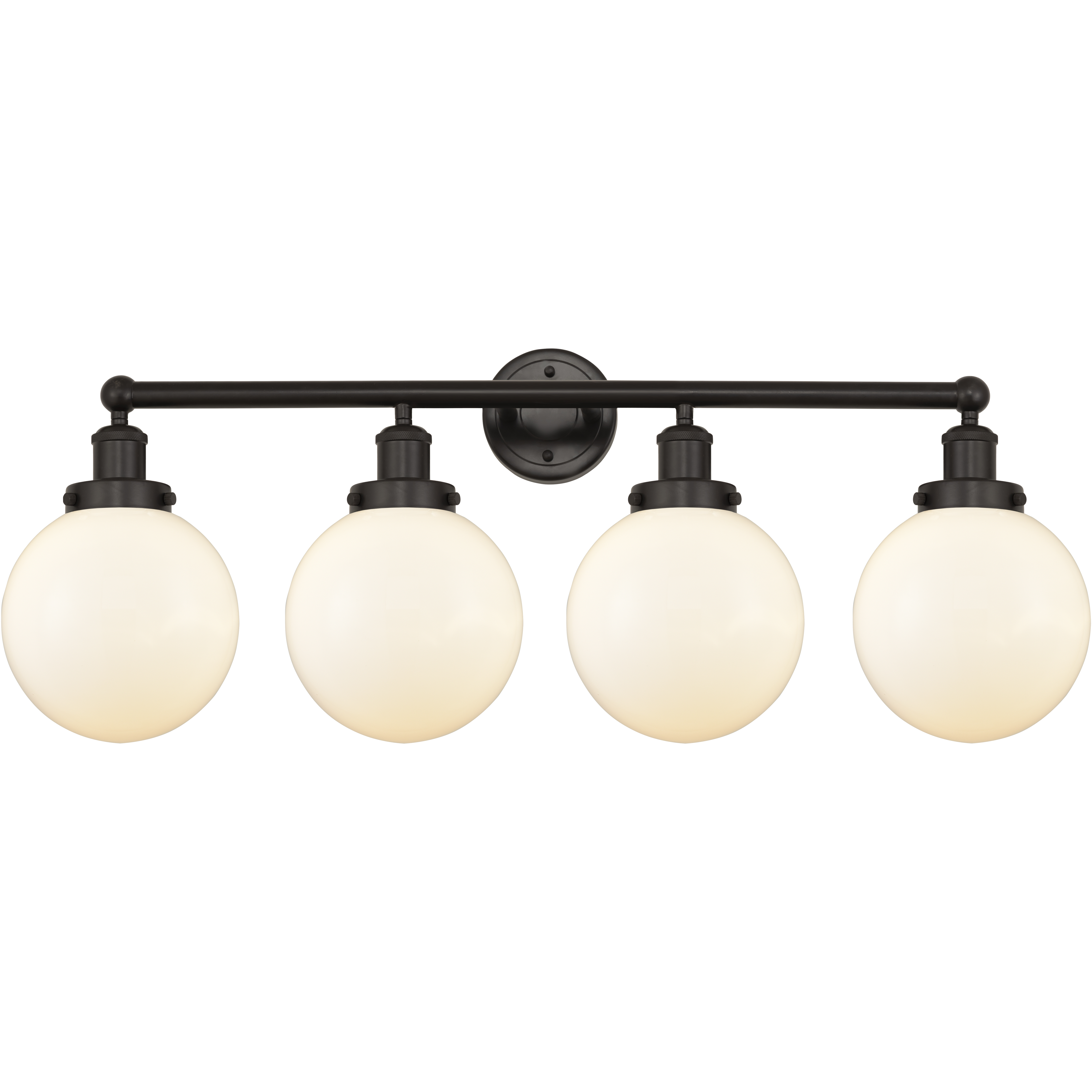 Beacon 4 Light 33.5 inch Oil Rubbed Bronze Bath Vanity Light Wall Light