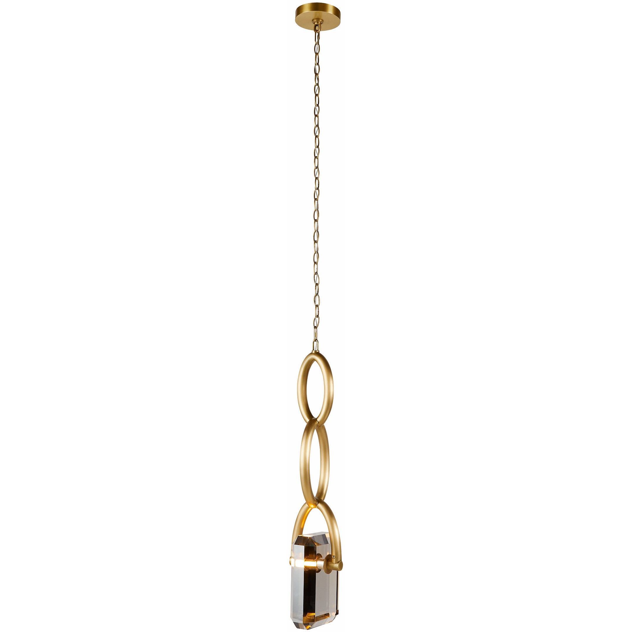Estate LED Smoke Pendant Ceiling Light