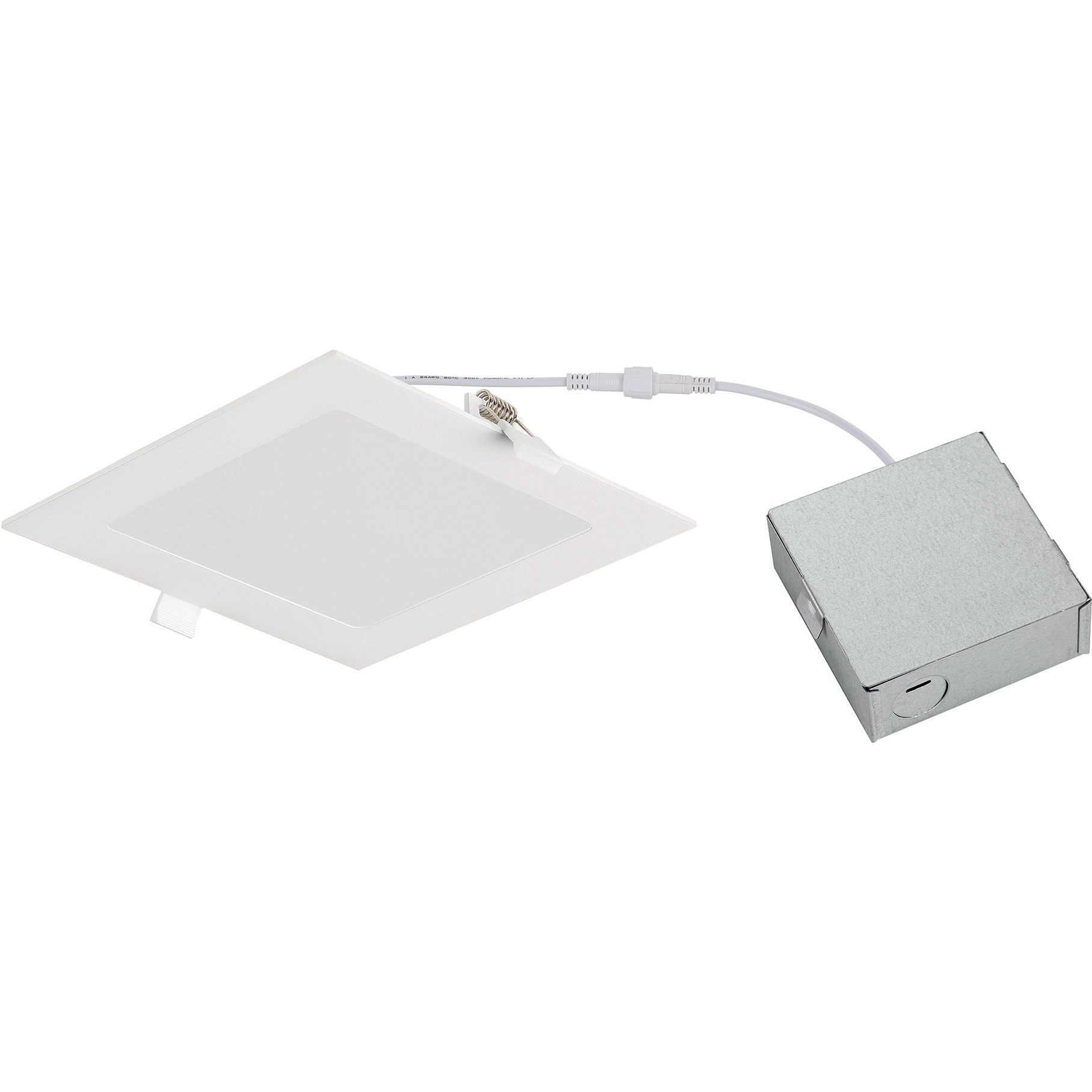 EnviroLite LED 6.85 inch White Slim Panel Downlight Ceiling Light