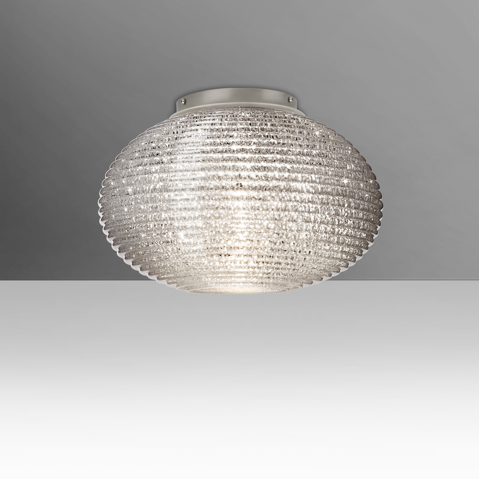 Pape 10 1 Light 10.25 inch Satin Nickel Semi-Flush Mount Ceiling Light
