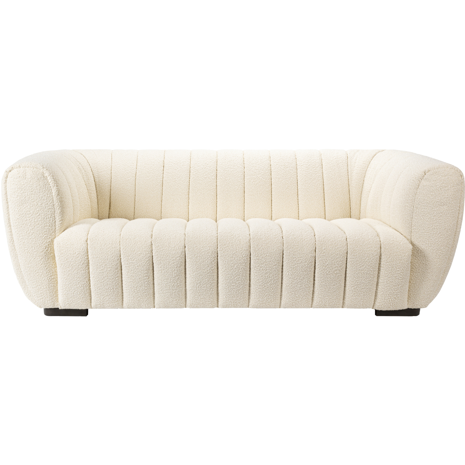 Rochelle Cream / Black Sofa