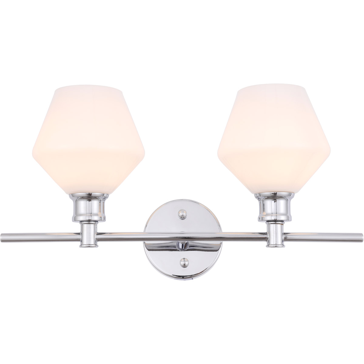 Gene 2 Light 19.1 inch Chrome Wall sconce Wall Light