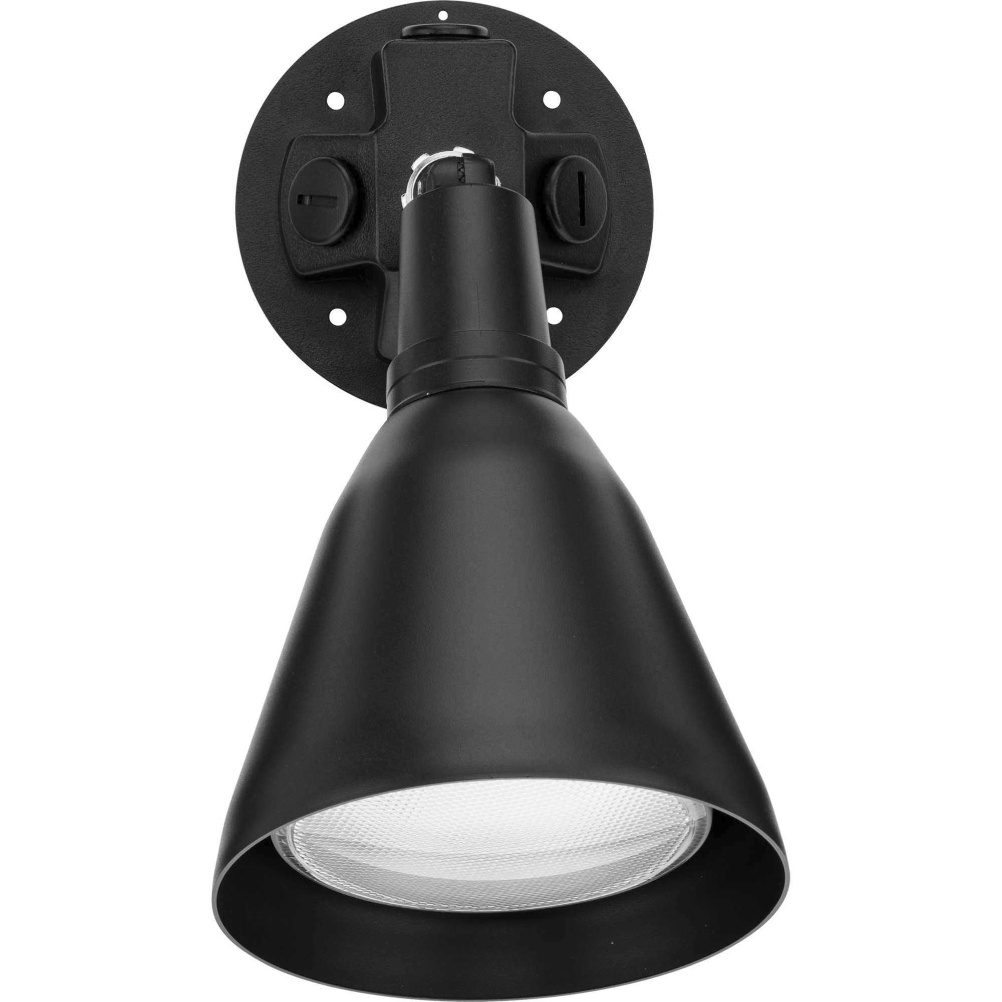 Par Lampholder Outdoor Adjustable Swivel Flood Light in Black