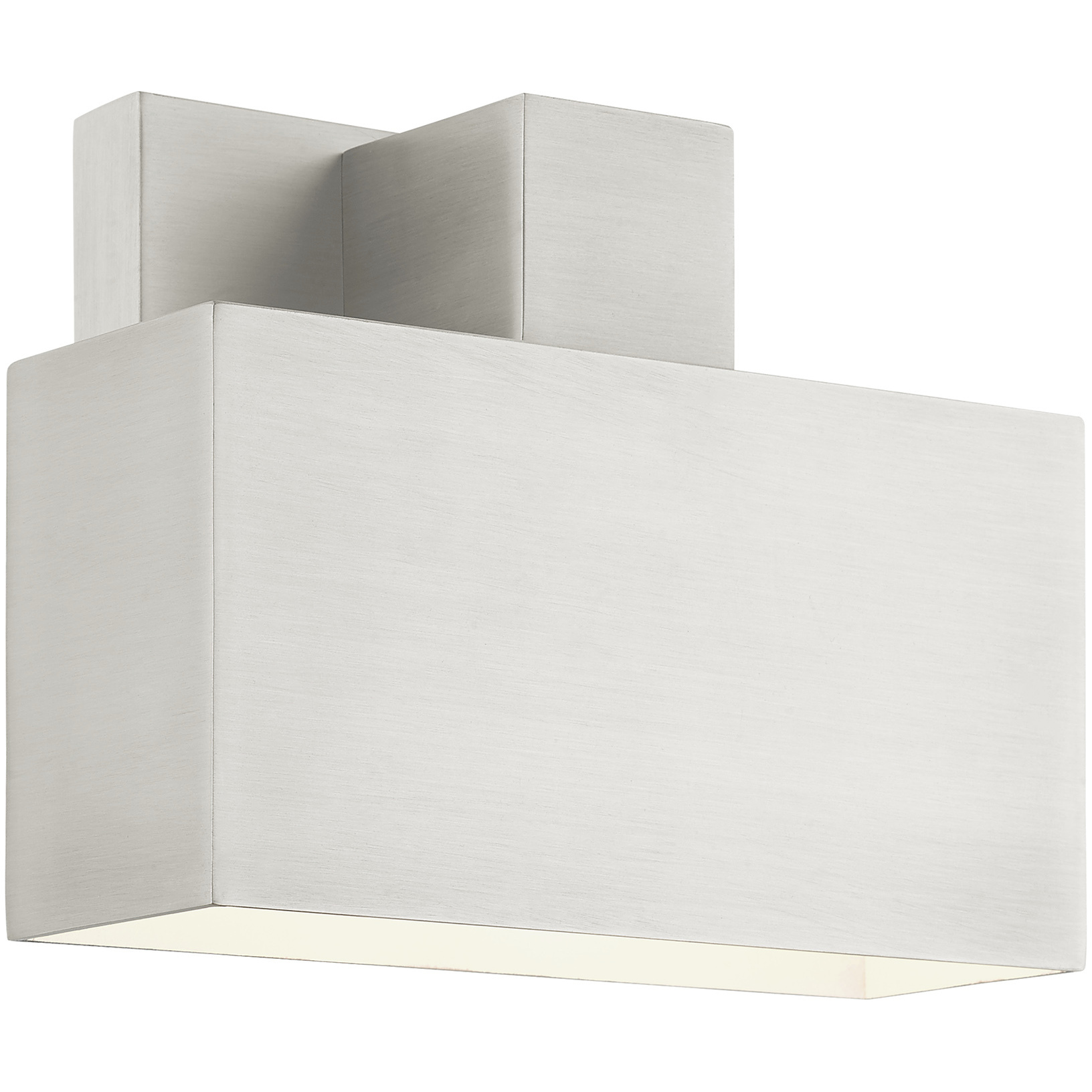 Lynx 1 Light 5 inch Brushed Nickel Outdoor ADA Wall Sconce