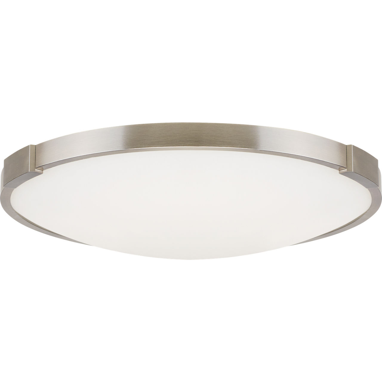 Sean Lavin Vance LED 13.4 inch Satin Nickel Flush Mount Ceiling Light in LED 90 CRI 3000K 277V, Integrated LED