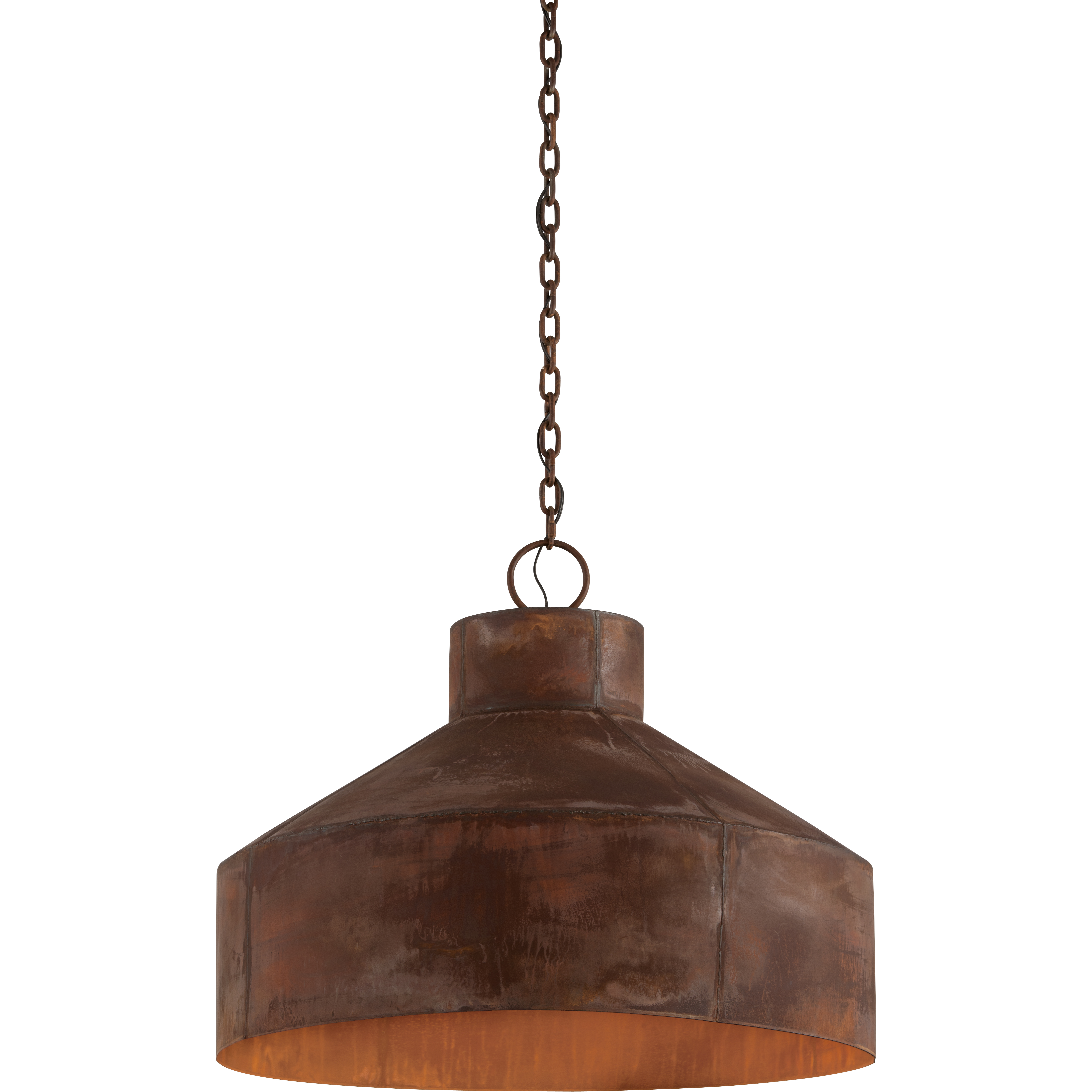Cliff 5 Light 32 inch Rust Patina Chandelier Ceiling Light