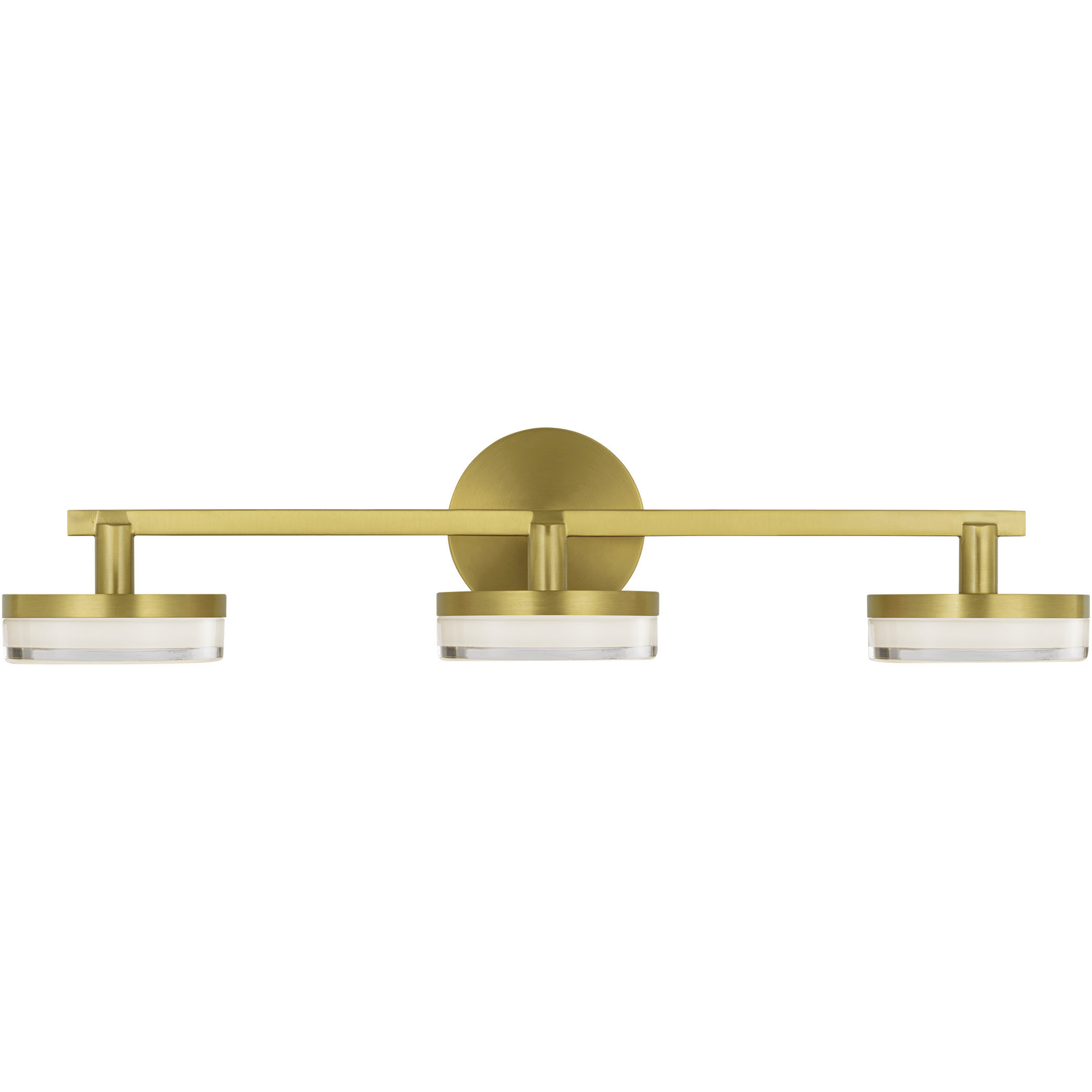 Sean Lavin Khan LED 24 inch Burnished Brass Bath Vanity Wall Light