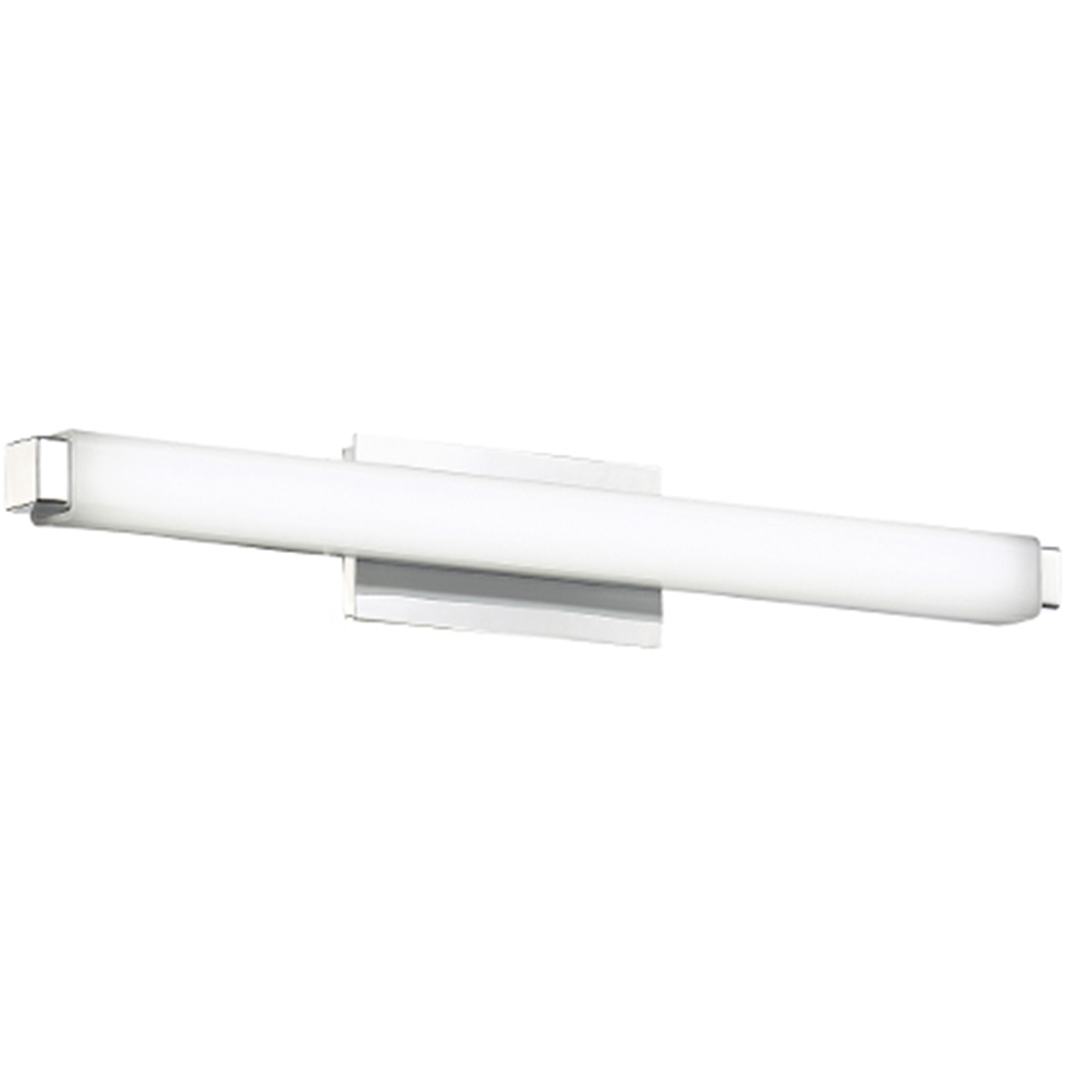 Mini Vogue LED 19.75 inch Chrome Bath Vanity & Wall Light in 3000K, 18in.