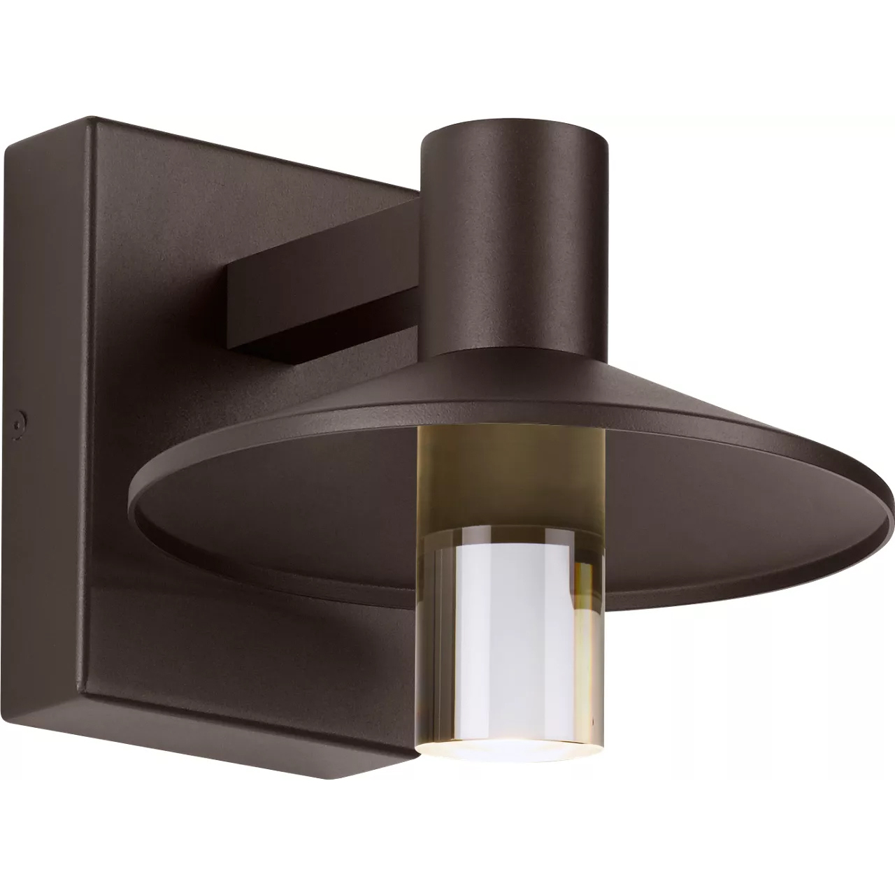 Sean Lavin Ash LED 7.5 inch Bronze Outdoor Wall Light in Cylinder, LED 90 CRI 2700K High Output, No Options, Integrated LED