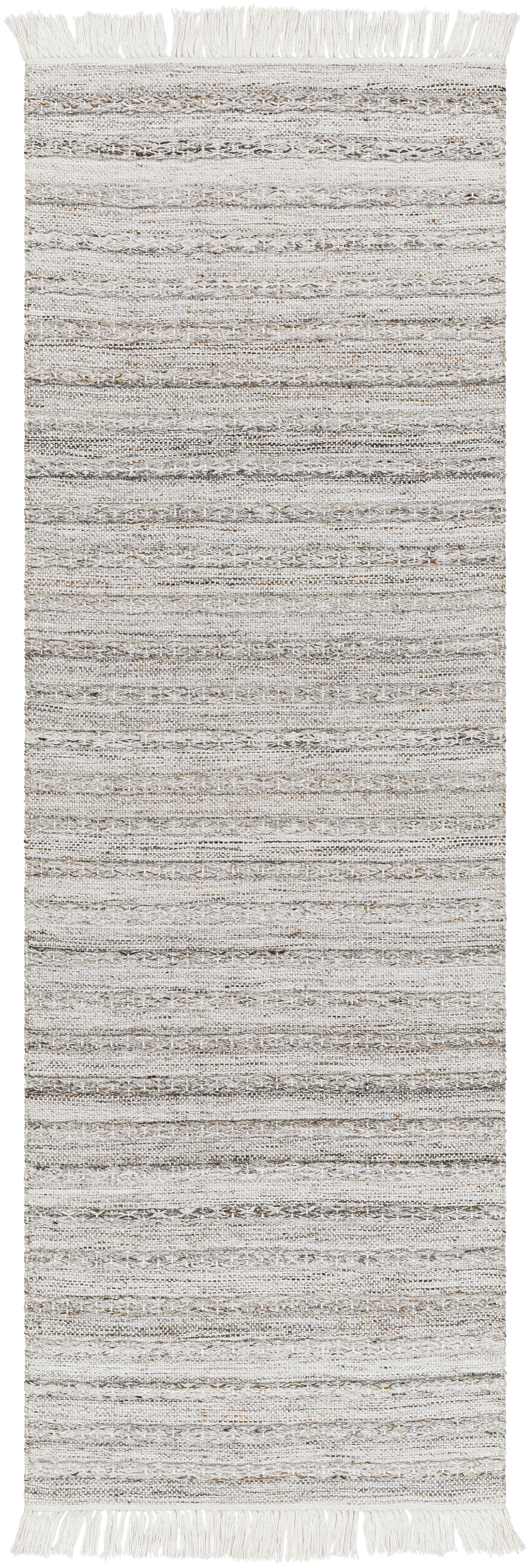 Azalea 96 X 30 inch Taupe Rug, Runner