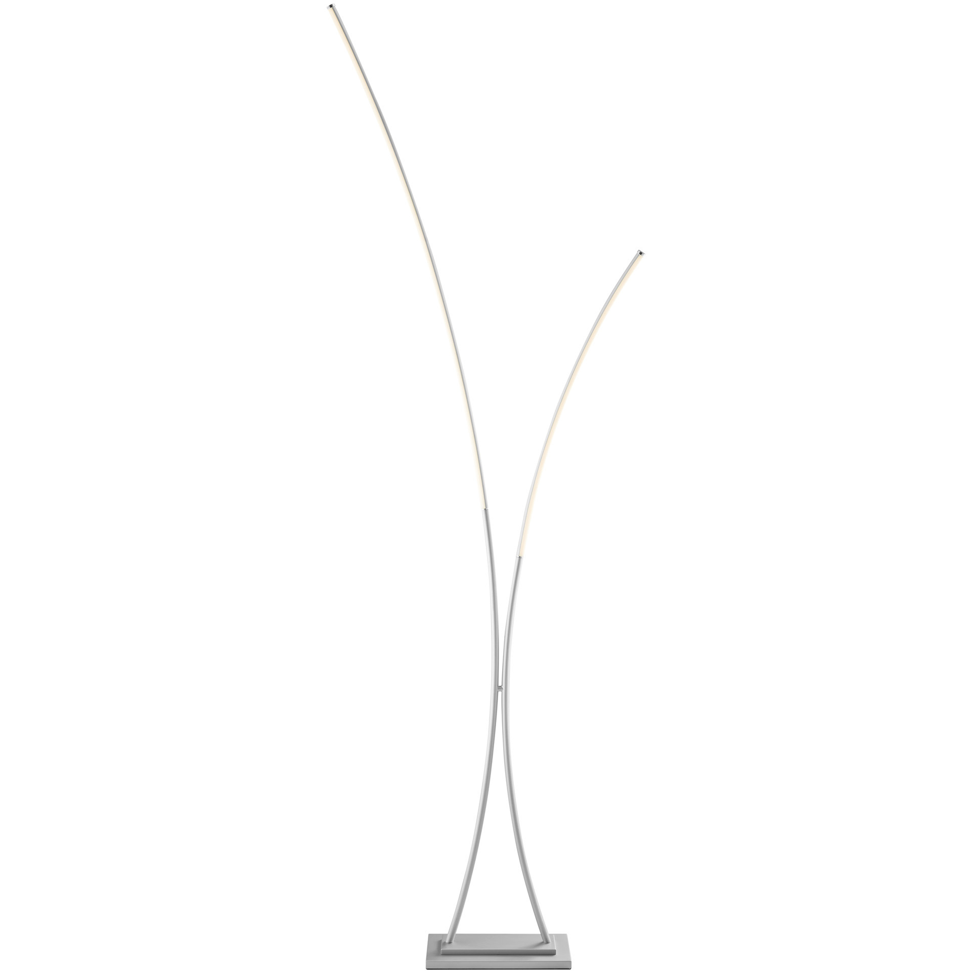 Monita 85 inch 20.00 watt Silver Floor Lamp Portable Light