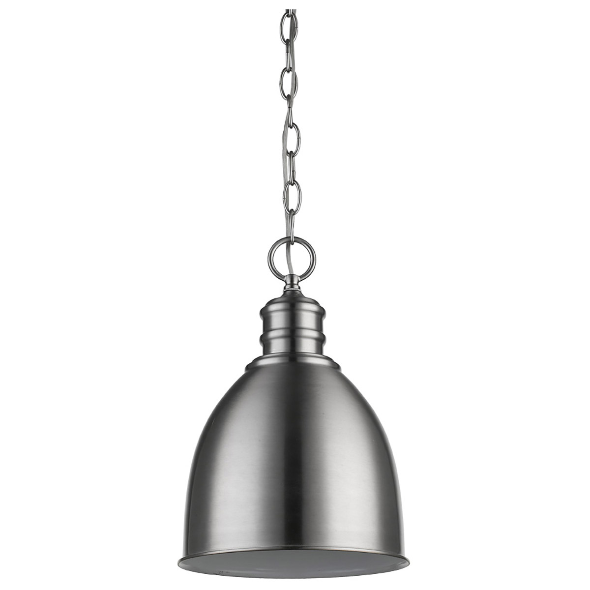 Colby 1 Light 9 inch Satin Nickel Pendant Ceiling Light