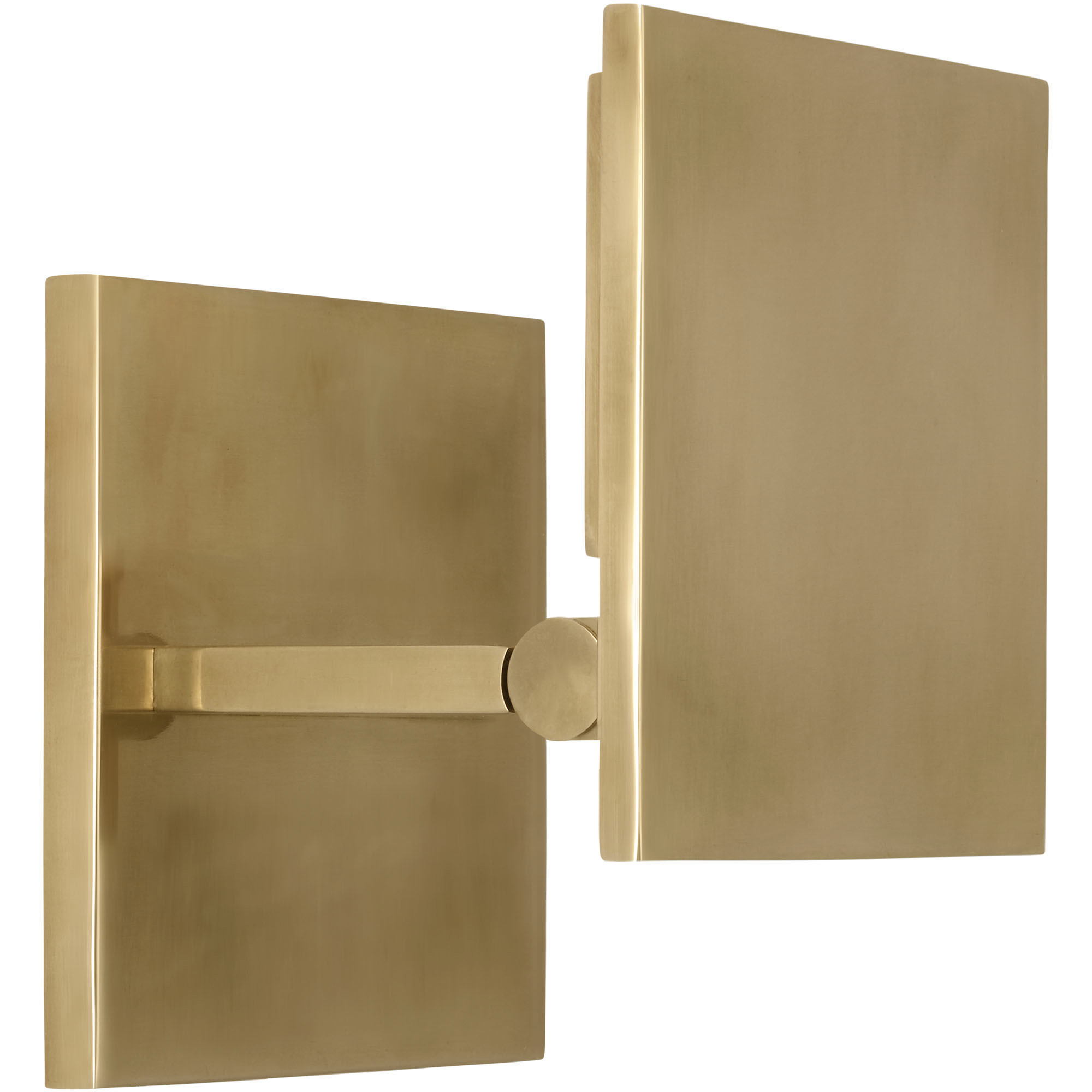 Kelly by Kelly Wearstler Angolo LED 3.8 inch Hand Rubbed Antique Brass ADA Sconce Wall Light