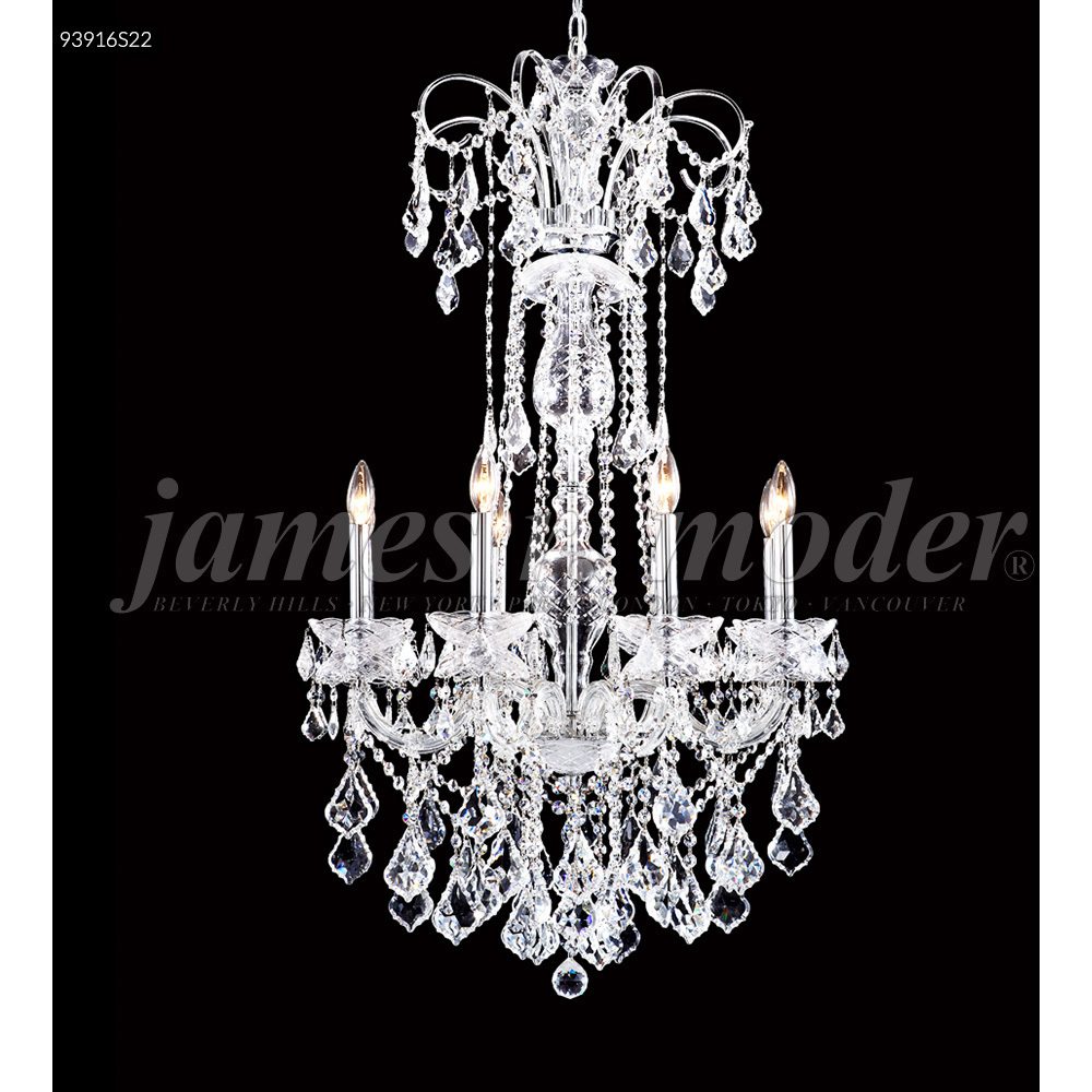 Maria Elena 8 Light 27 inch Silver Chandelier Ceiling Light