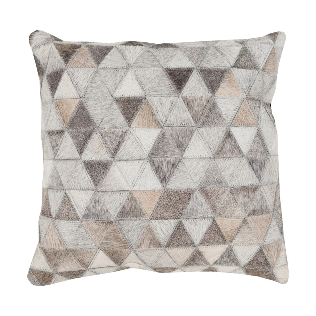 Trail 20 X 20 inch Beige/Medium Gray/White/Dark Brown Pillow Kit
