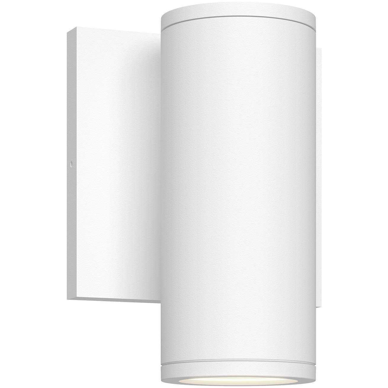 Nordic LED 6 inch White Exterior Wall Light